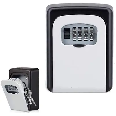 Wadfow WKFB1119 4-Digit Combination Key Safe Box