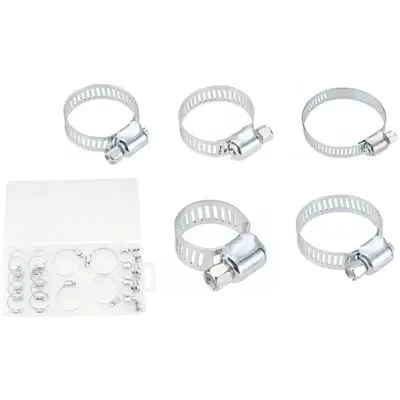 Wadfow WHUAB01 Hose Clip Set Assortment 26Pcs