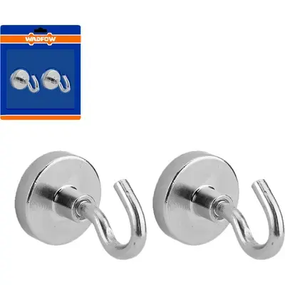 Wadfow WZE2K12 Magnet Hook Set 2Pcs