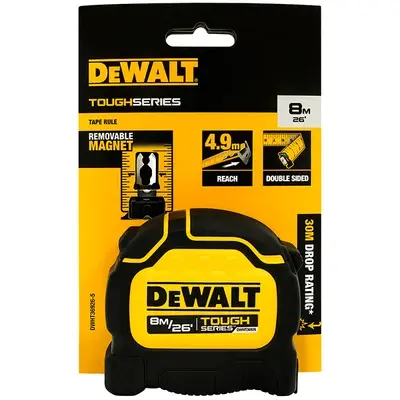 Dewalt DWHT36926-30 (DWHT36926-5)  Steel Tape Measure 8 meters [32mm] (Tough Tape)