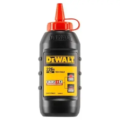 Dewalt DWHT47048‐9 Red Chalk Refill 226g