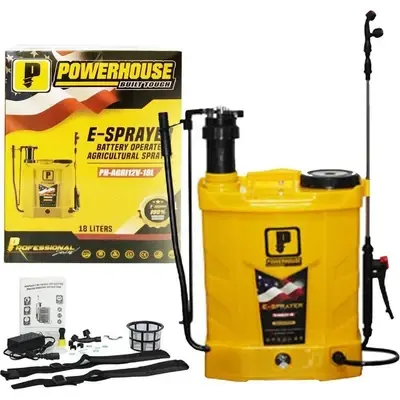 Powerhouse 2-in-1 E-Sprayer Cordless Lithium-Ion Battery Agricultural Sprayer 18L