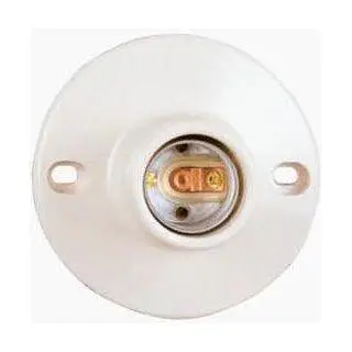 Omni Ceiling Receptacle E27 3-1/2" White