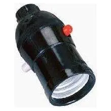 Omni Push-Through Socket E27 3A 250V (Blister Pack)