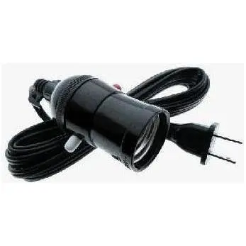 Omni Push Through Socket Extension E27 3m