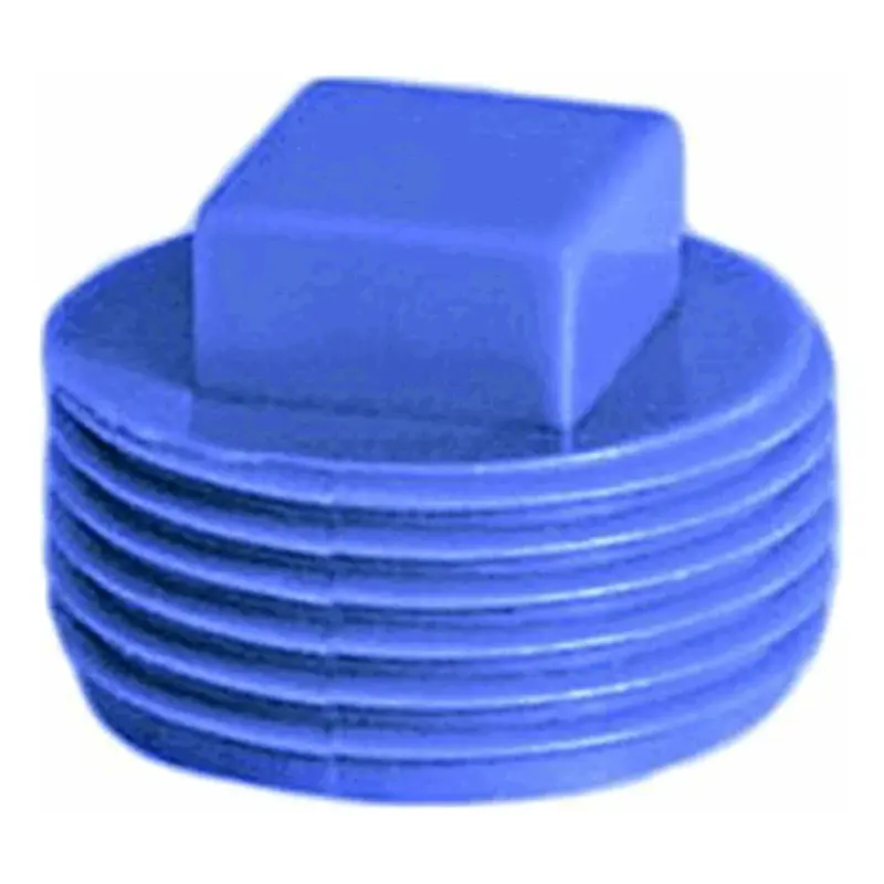 ECODEX Blue PVC PN10 Plug 1/2"