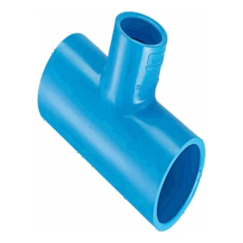 ECODEX Blue PVC PN10 Tee Reducer 1" x 1/2"