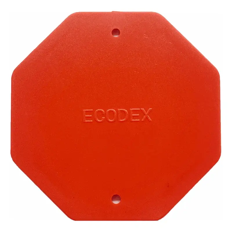 ECODEX PVC Junction Box Cover 4" x 4"
