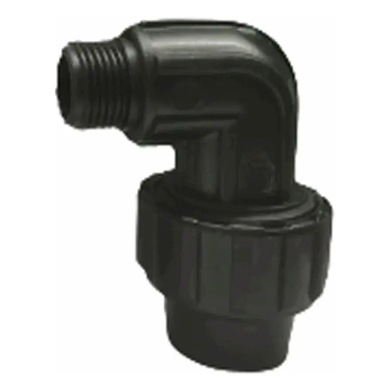 ECODEX PE Compression Male Elbow 1/2"