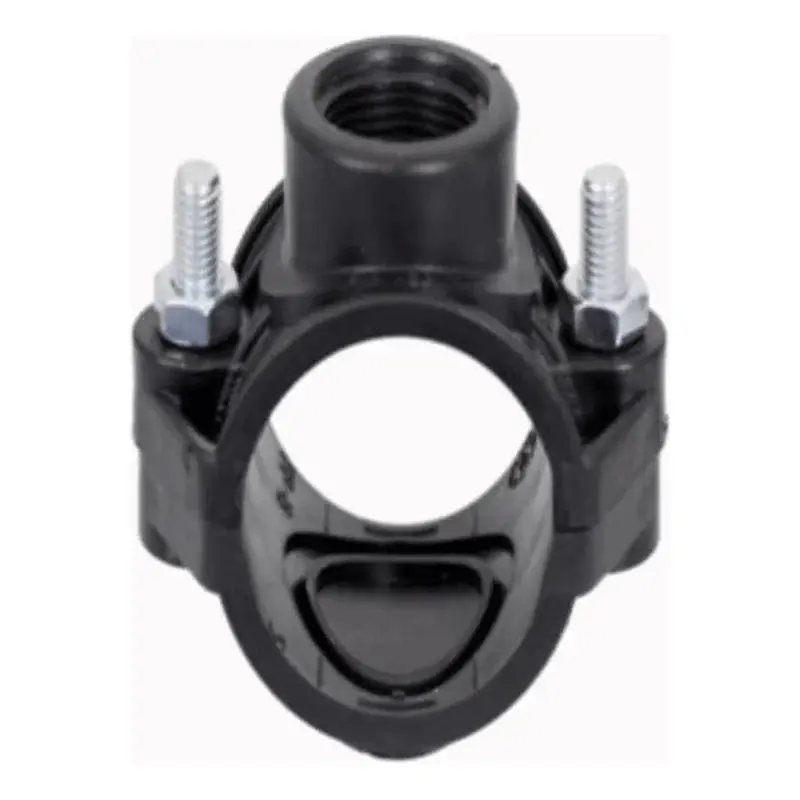 ECODEX PE Compression Saddle Clamp 1 1/2" x 1"