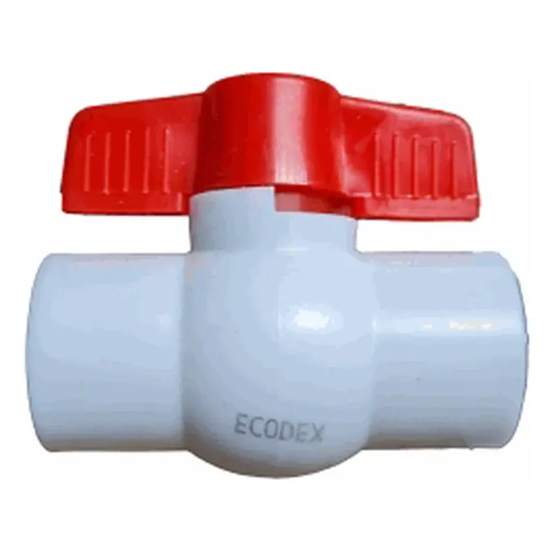 ECODEX PPR Ball Valve Plastic Ball Plain 1 1/2" (50mm)