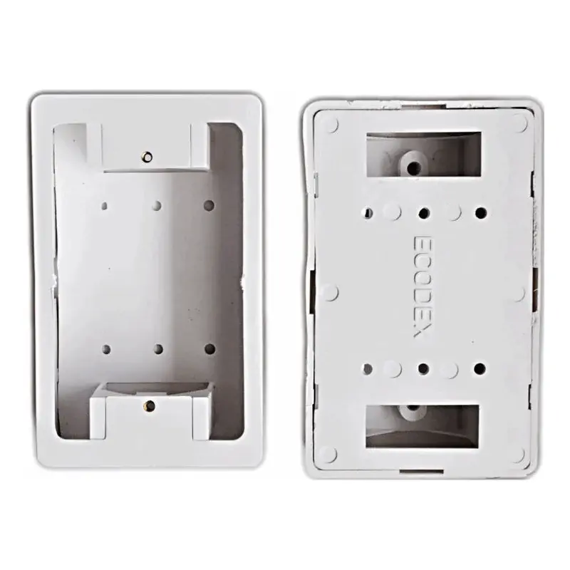 ECODEX PVC Switch Box White with Screw 2" x 4"