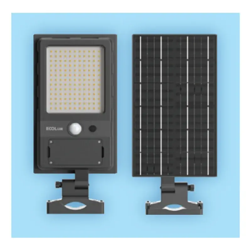 Ecolum Integrated Solar Streetlight with PIR Sensor Series 53 3500lm 10W Panel Daylight