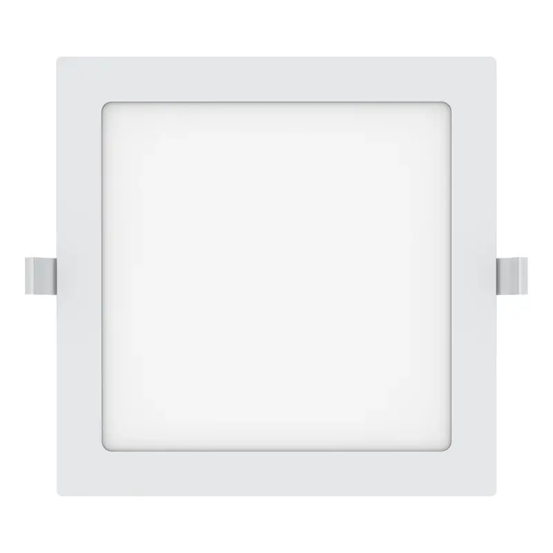 Ecolum LED 3-Color Recessed Slim Downlight Square Plastic 6W