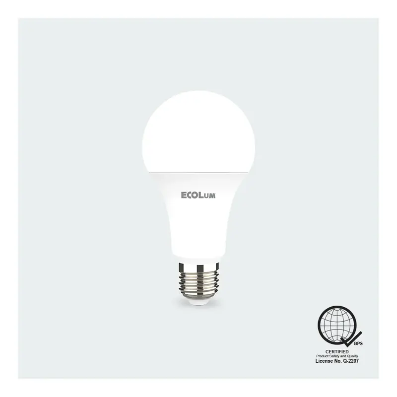 Ecolum LED A-Bulb E27 170-240V 25W Daylight