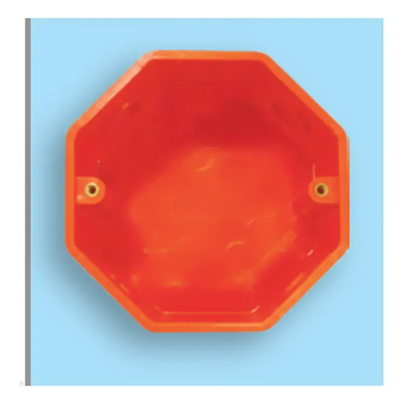 Ecolum PVC Junction Box Orange
