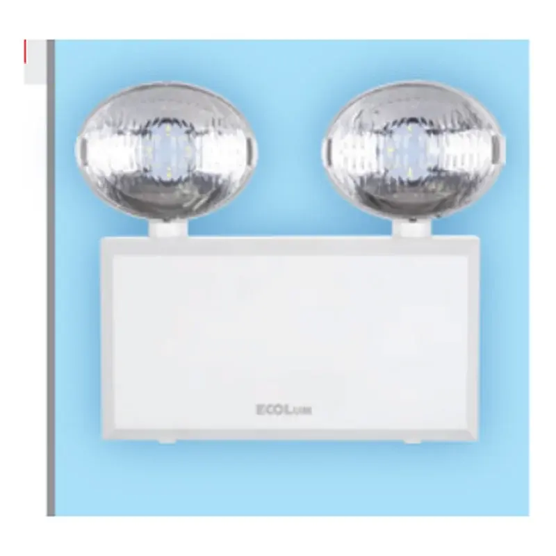 Ecolum Twinhead Emergency Lamp 280lm White