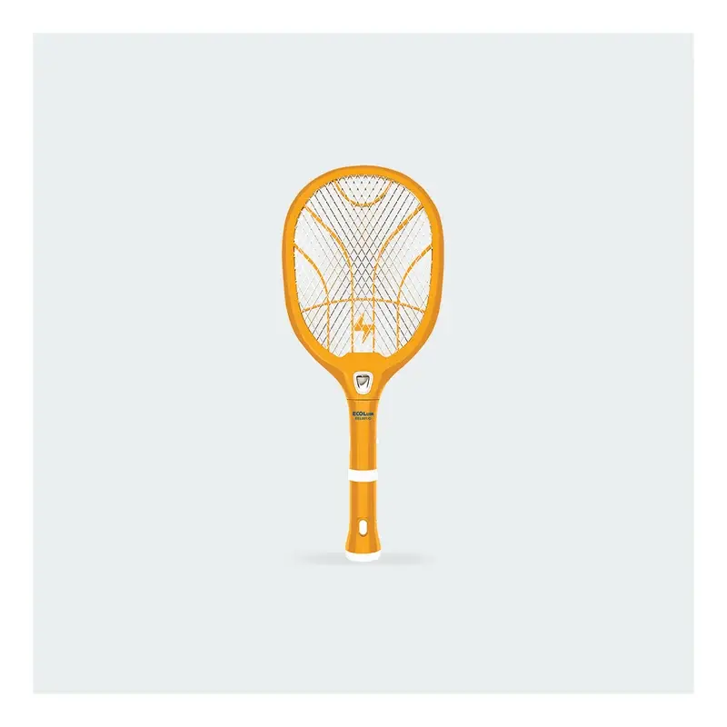 Ecolum ZAP-IT Multi-Function Mosquito Swatter with Flashlight Yellow