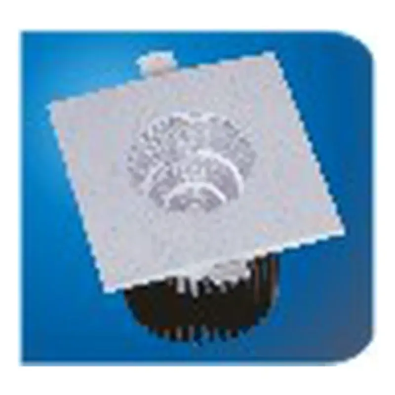 Eurolux Alpha Square Sharp LED COB Spotlight 13W 3" Warmwhite
