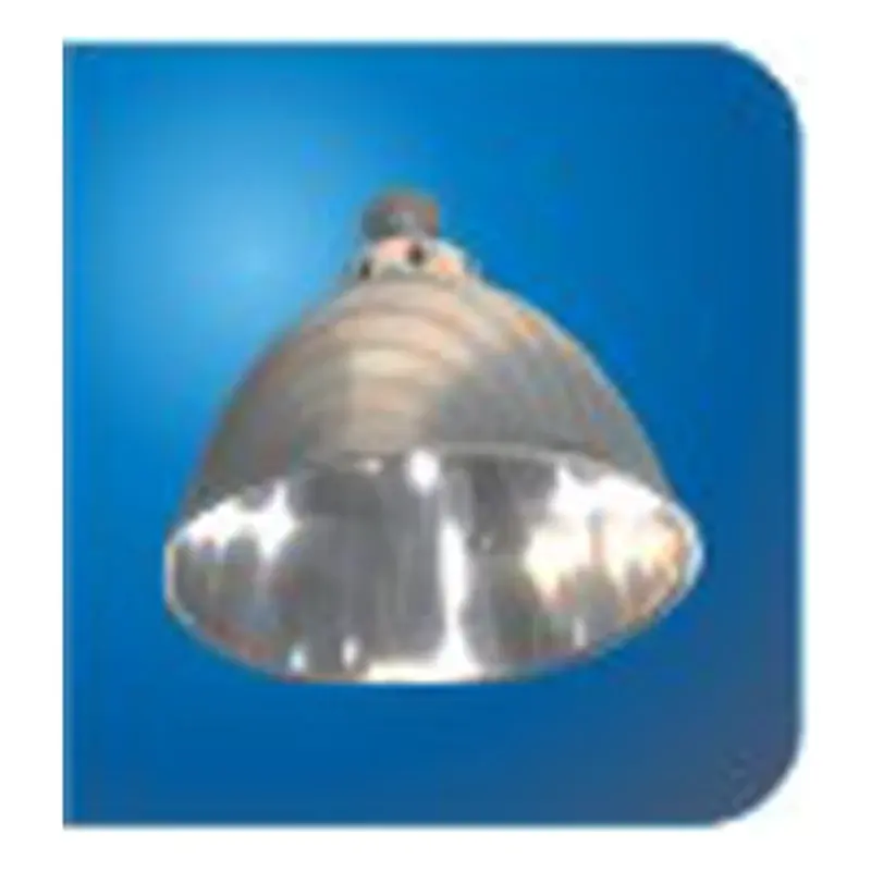 Eurolux Hi-Bay Dome Reflector with Socket Mirrorized 17"