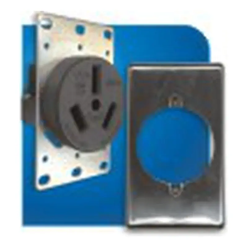 Eurolux Range Outlet 50A with Steel Plate