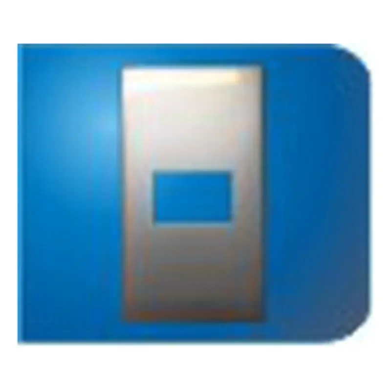Eurolux 3 Gang Plate Silver Gray