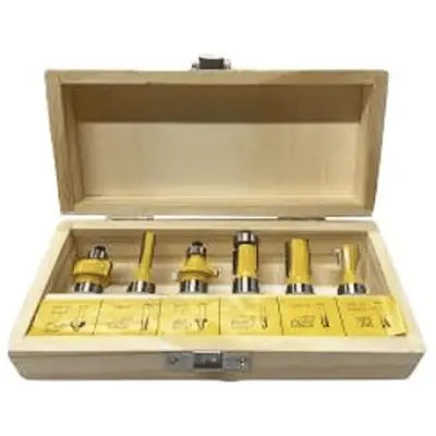 Powerhouse Router Bits 6 Pcs/Set 1/2"