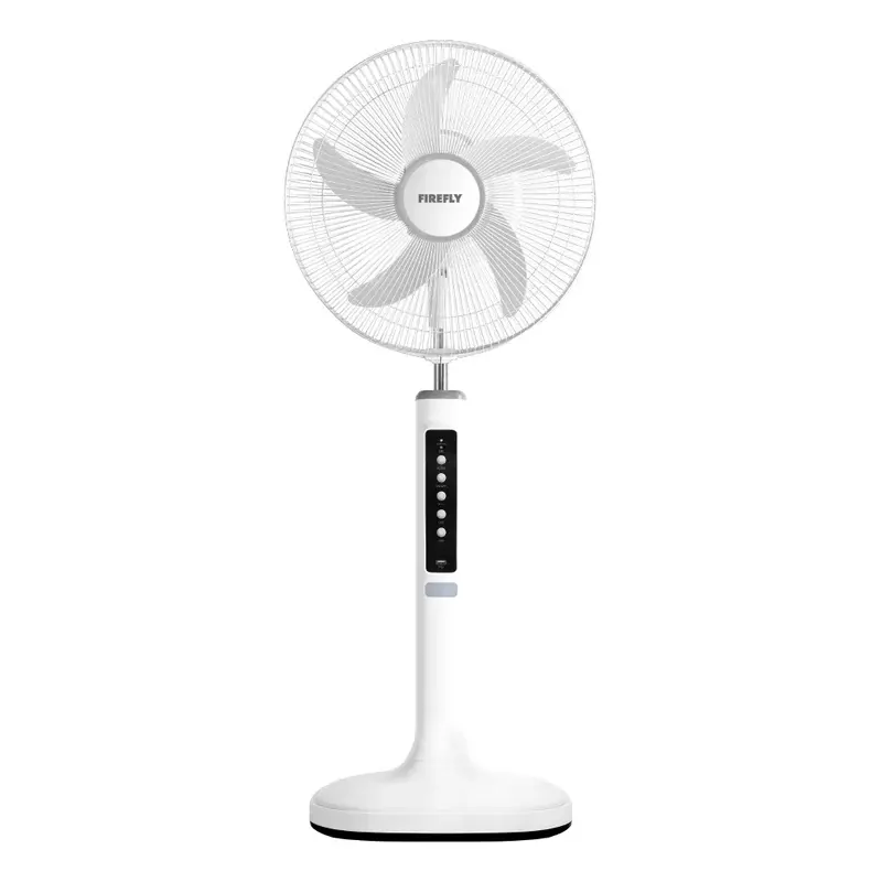 Firefly 14" Rechargeable Fan with Built-in LED Night Light
