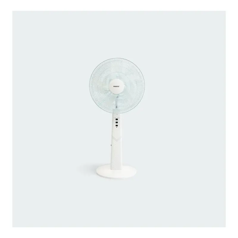 Firefly 18" Rechargeable Stand Fan with LED Night Light and Remote Control