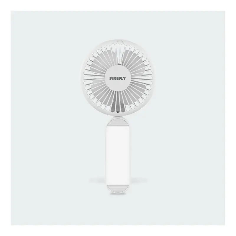 Firefly Rechargeable 2-in-1 Mini Handy Fan Beige