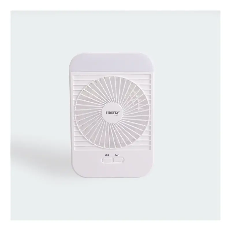 Firefly 5" Rechargeable Fan with Night Light