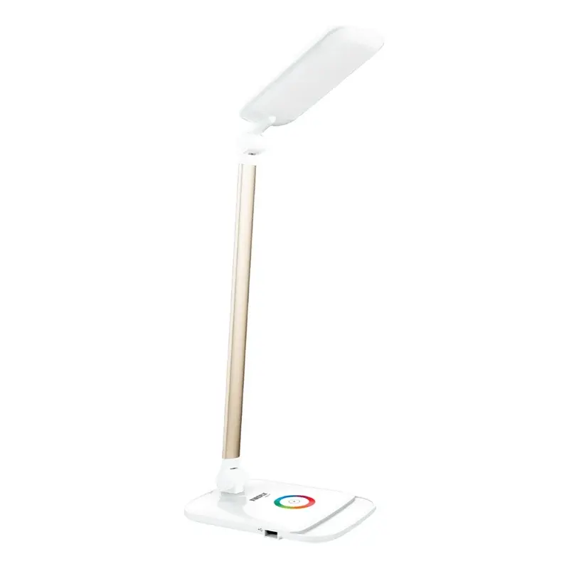 Firefly 60 LED Tricolor Desk Lamp with Multi-Color Night Light 12W