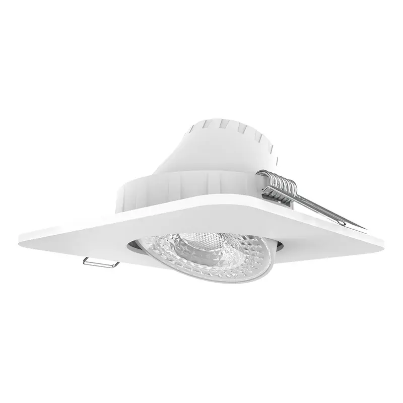 Firefly Basic 3-Color Tiltable Square LED Downlight 4W 68x68mm Cut-out