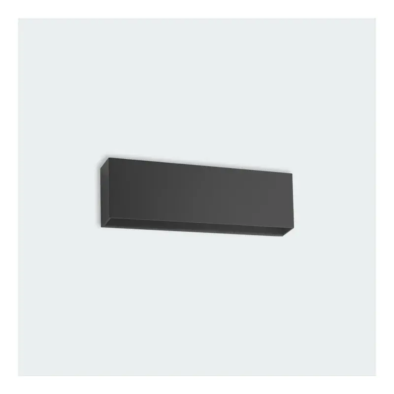 Firefly Basic Amalthea Mini Rectangle LED Wall Lamp 6W Warm White Dark Gray