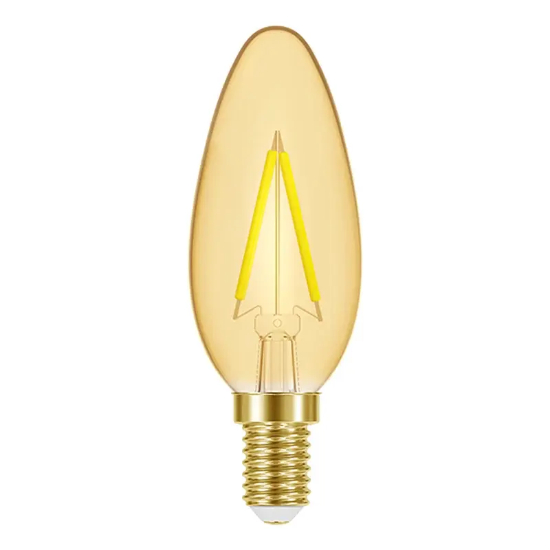 Firefly Basic LED Filament Vintage Candle Bulb 3W Warm White E14