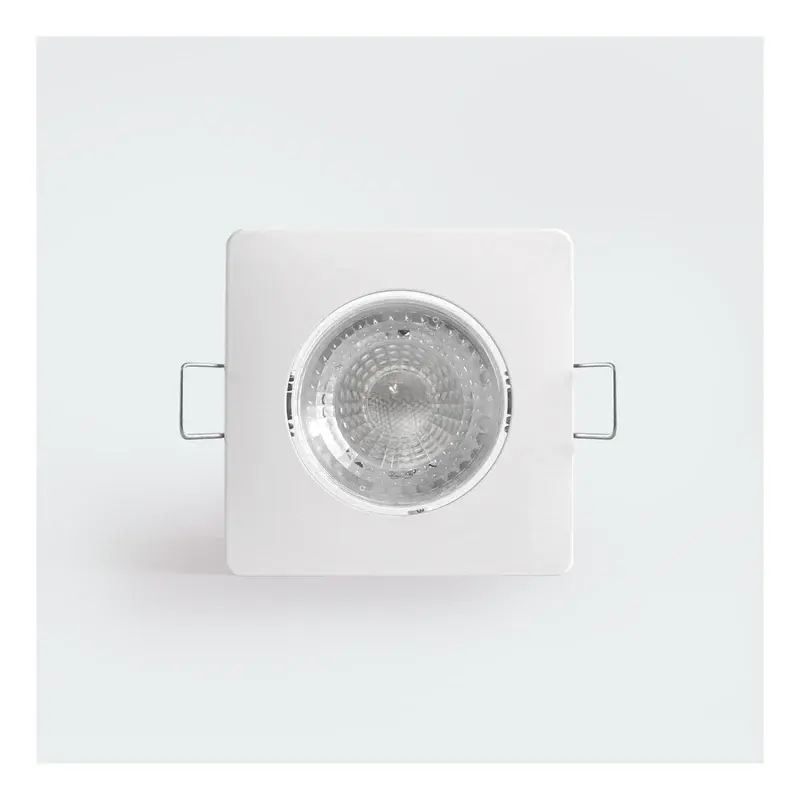 Firefly Basic Tiltable Aluminum Square LED Downlight 6W Daylight 68x68mm Cut-out
