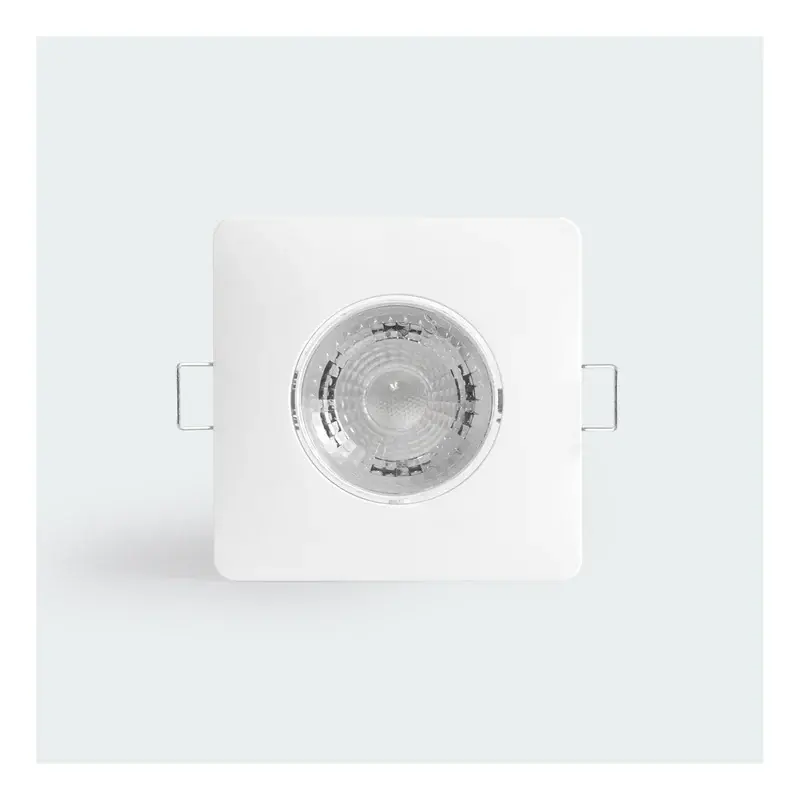 Firefly Basic Tiltable Square LED Downlight Spot 36° 3W Warm White 68x68mm Cut-out