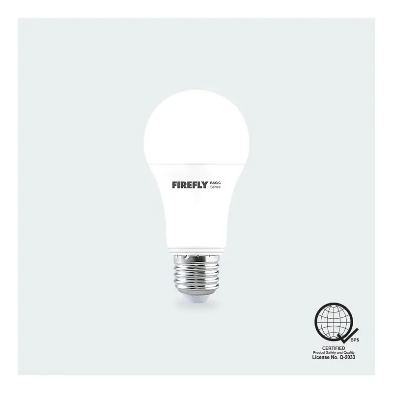 Firefly Basic Water Resistant LED Bulb IP54 9W Daylight E27
