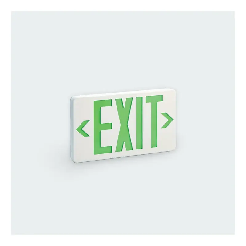Firefly Double-Faced Exit Light with Detachable Arrows Wall/Ceiling Mount