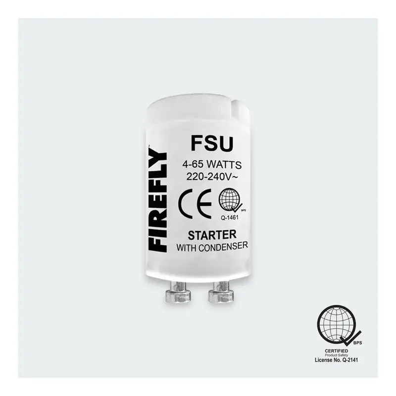 Firefly Fluorescent Starter with Condenser 4-65W