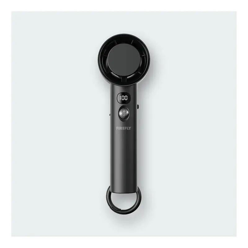 Firefly High Speed Handy Fan with Cooling Sheet & Digital Display 15W Rechargeable
