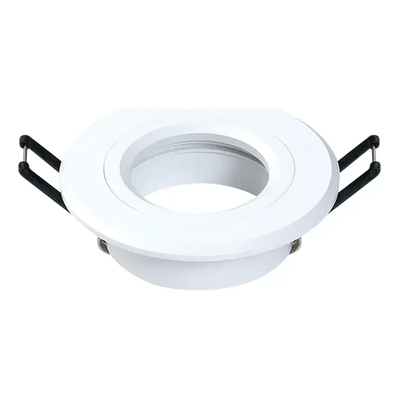 Firefly Fixed MR16 Downlight Fixture with GU10 Lampholder 60mm White
