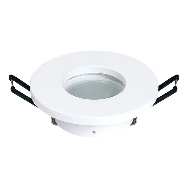 Firefly IP44 MR16 Downlight Fixture with GU10 Lampholder 60mm Square White