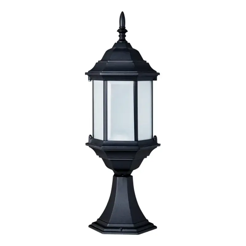 Firefly Post Series Outdoor Lamp Holder IP43 E27 475x160mm (FLES928) Fixture Only