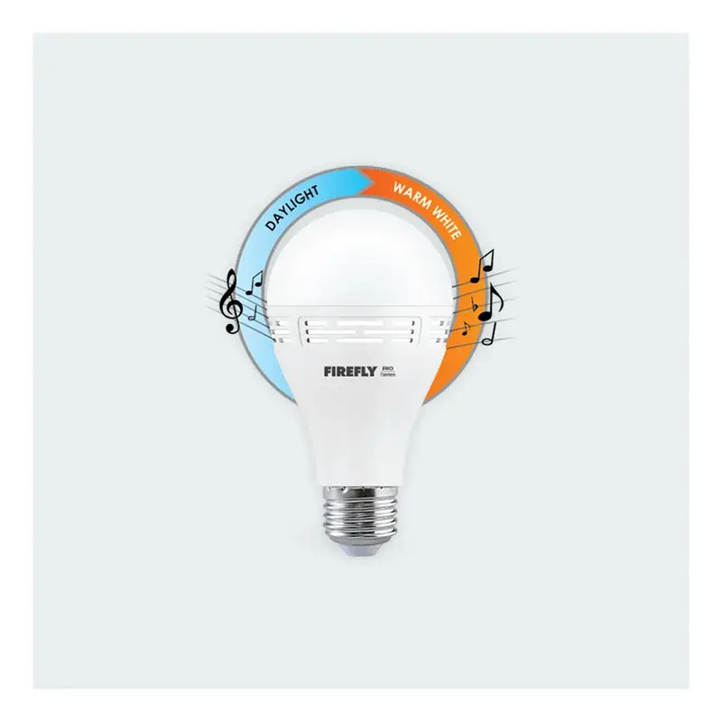 Firefly Pro Bluetooth Speaker LED Bulb 6W Warm White E27