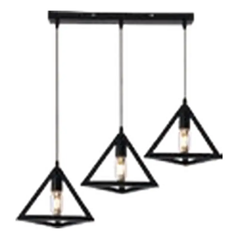 Firefly Tres 3-Lamp Triad Pendant Lamp E27