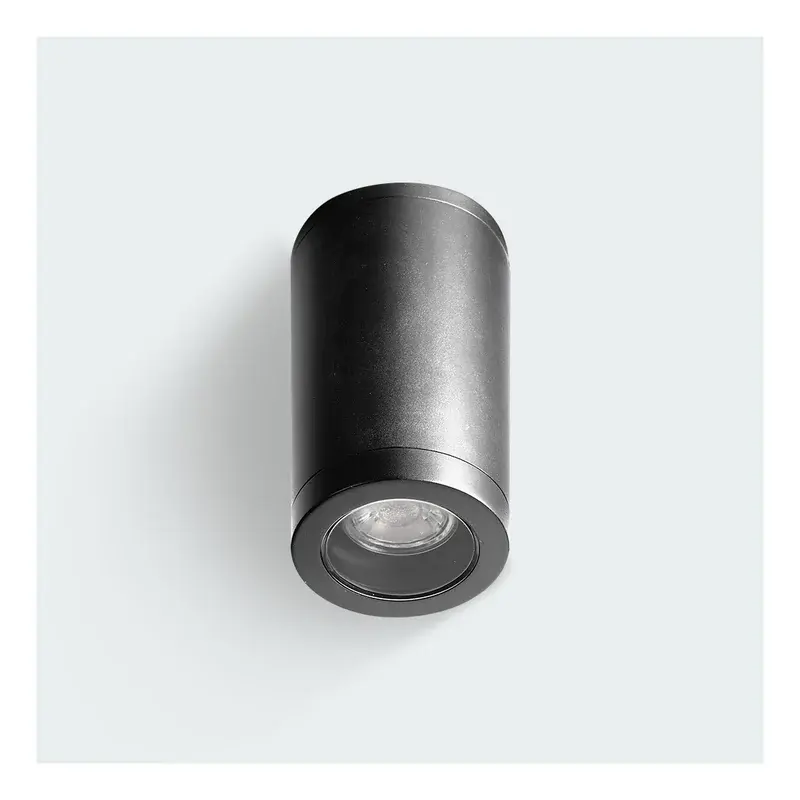 Firefly Vanth-Slim Cylinder Ceiling Fixture IP65 GU10 Gray
