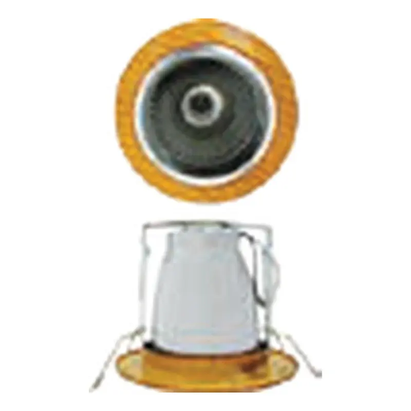 Firefly Vertical Downlight Fixture Recessed 3.5" Copper