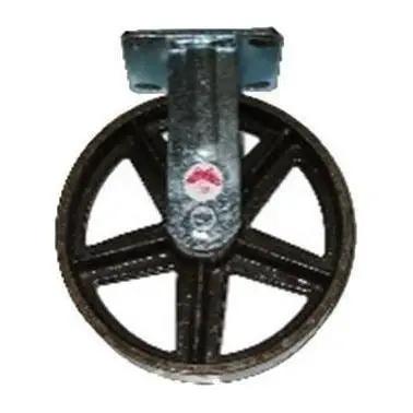 Butterfly #704 Fixed Steel Caster 6" (Cap.600kgs.) with Bearing