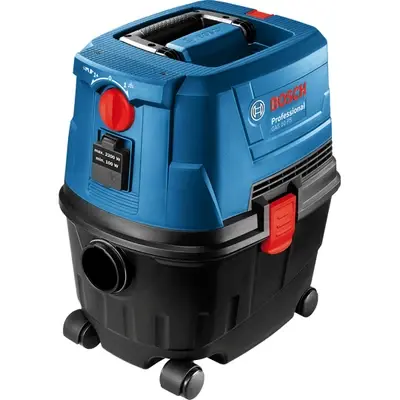 Bosch GAS 15 PS Wet & Dry Vacuum (With Power Outlet)